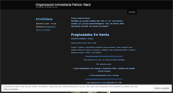 Desktop Screenshot of organizacioninmobiliariawp.wordpress.com