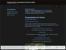 Tablet Screenshot of organizacioninmobiliariawp.wordpress.com