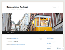 Tablet Screenshot of desconectatepodcast.wordpress.com