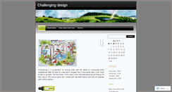 Desktop Screenshot of challengingdesign.wordpress.com