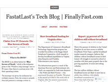 Tablet Screenshot of fastatlast.wordpress.com