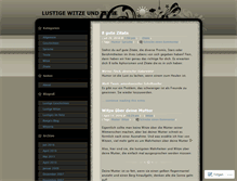 Tablet Screenshot of lustigewitze.wordpress.com