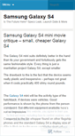 Mobile Screenshot of galaxys4discount.wordpress.com