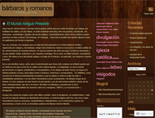 Tablet Screenshot of barbarosyromanos.wordpress.com