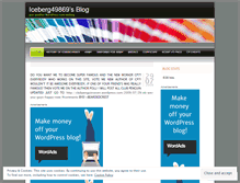 Tablet Screenshot of iceberg49869.wordpress.com