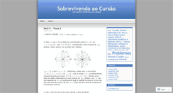 Desktop Screenshot of cursao.wordpress.com