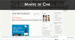 Desktop Screenshot of martesdecine.wordpress.com