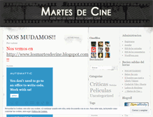 Tablet Screenshot of martesdecine.wordpress.com