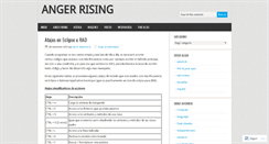Desktop Screenshot of angerrising.wordpress.com