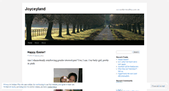 Desktop Screenshot of joyceyland.wordpress.com