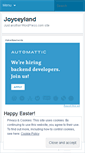 Mobile Screenshot of joyceyland.wordpress.com