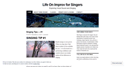 Desktop Screenshot of lifeonimprov.wordpress.com