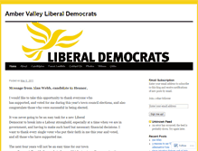 Tablet Screenshot of ambervalleylibdems.wordpress.com