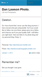 Mobile Screenshot of danlawsonphoto.wordpress.com