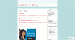 Desktop Screenshot of cristinart.wordpress.com