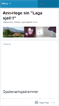 Mobile Screenshot of annhegelervag.wordpress.com