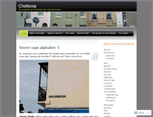 Tablet Screenshot of cheltonia.wordpress.com