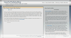 Desktop Screenshot of gearformybaby.wordpress.com
