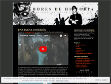Tablet Screenshot of hacedoresdehistoria.wordpress.com