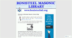 Desktop Screenshot of bonisteel6010.wordpress.com