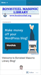 Mobile Screenshot of bonisteel6010.wordpress.com
