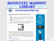 Tablet Screenshot of bonisteel6010.wordpress.com