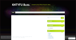 Desktop Screenshot of kntyfublog.wordpress.com