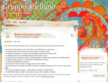 Tablet Screenshot of gruppoabeliano.wordpress.com