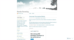 Desktop Screenshot of barakaparenting.wordpress.com