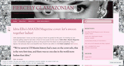 Desktop Screenshot of fiercelyglamazonian.wordpress.com