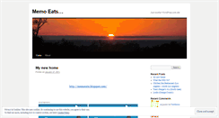 Desktop Screenshot of memoeats.wordpress.com