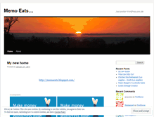 Tablet Screenshot of memoeats.wordpress.com