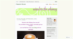 Desktop Screenshot of christyklein.wordpress.com