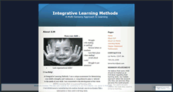 Desktop Screenshot of integrativelearning.wordpress.com