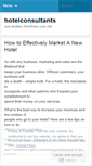 Mobile Screenshot of hotelconsultants.wordpress.com