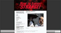 Desktop Screenshot of howtosurvivethestrange.wordpress.com