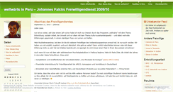 Desktop Screenshot of perufreiwilliger.wordpress.com
