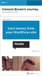 Mobile Screenshot of clementbrown.wordpress.com