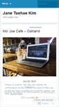 Mobile Screenshot of janekimishere.wordpress.com