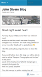 Mobile Screenshot of johndiversphotography.wordpress.com