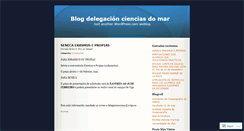 Desktop Screenshot of delegacionccmar.wordpress.com