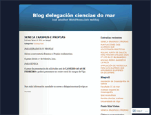 Tablet Screenshot of delegacionccmar.wordpress.com