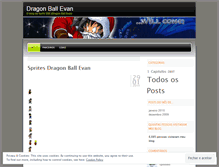 Tablet Screenshot of dragonballed.wordpress.com