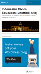 Mobile Screenshot of civicseducation.wordpress.com