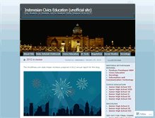 Tablet Screenshot of civicseducation.wordpress.com