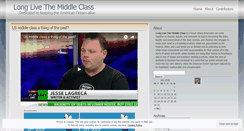 Desktop Screenshot of longlivethemiddleclass.wordpress.com
