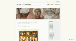 Desktop Screenshot of brasilfranciscano.wordpress.com