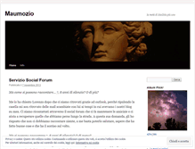 Tablet Screenshot of mauroesposito.wordpress.com