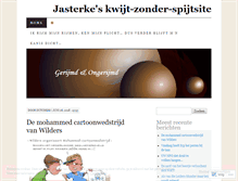 Tablet Screenshot of jasterke.wordpress.com