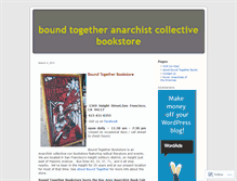 Tablet Screenshot of boundtogetherbooks.wordpress.com